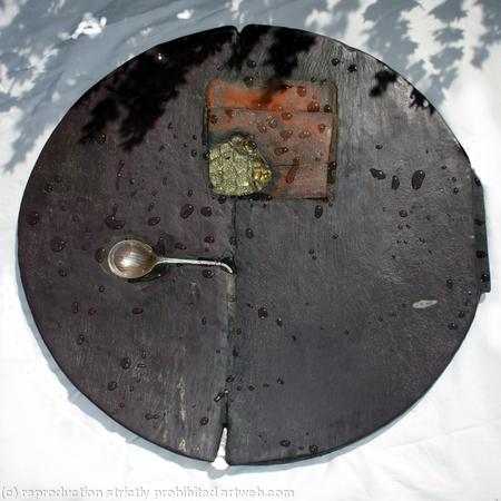 Garden table, 'Tea Ceremony' (top view)