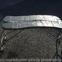 'Walkabout', garden bench