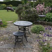 Furniture on display at Clay Barn exhibition 