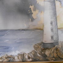 Lighthouse in the storm
