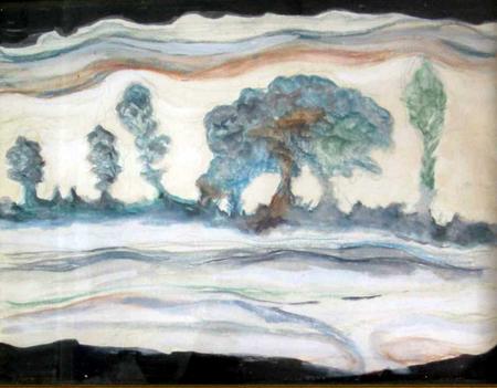 trees by the Thames