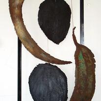hanging leaves of steel
