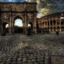 One evening in Rome
