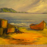 Tranquility - Lake Superior - Oil on canvas