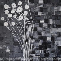 white flowers