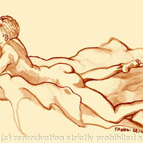 Reclined woman