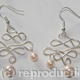 Wire scupltured Earrings