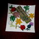 Flower brooches and headband