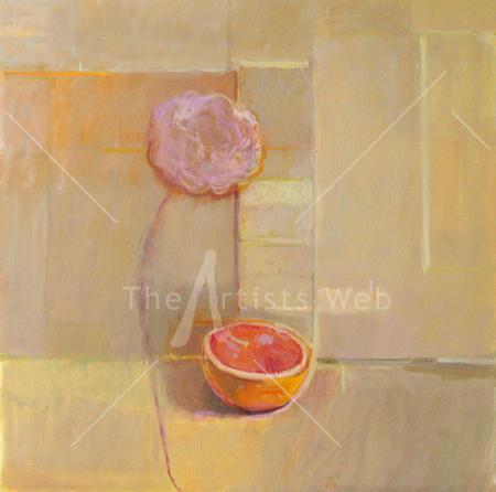 Soft bloom with pink grapefruit