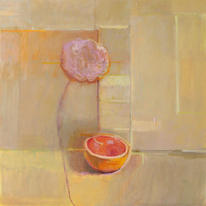 Soft bloom with pink grapefruit