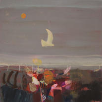 Birds flying high