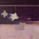 Two lilies with violet