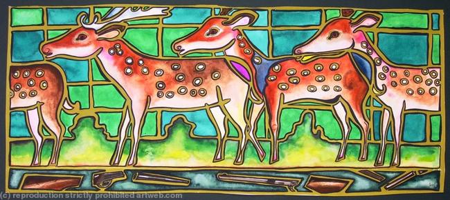 Protest and survive 55x23cm
