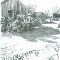 in the shadow of the great barn