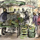 organic veg stall, lincoln…