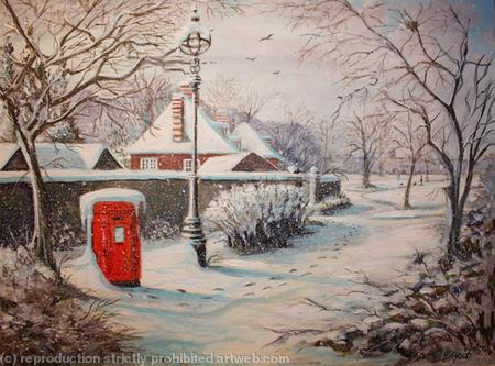 Hyde Park in the Snow