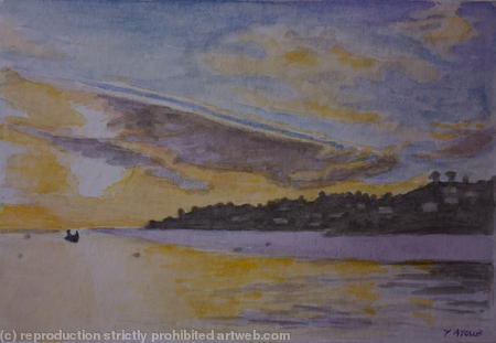 Sunset at Kolios