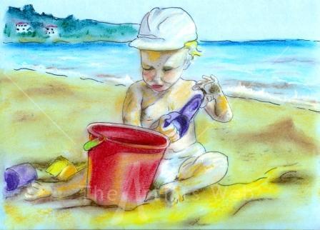 First sandcastle