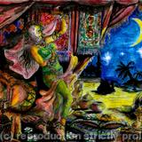 Arabian Nights - mixed media