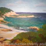 The Cornish Coast - acrylics on board