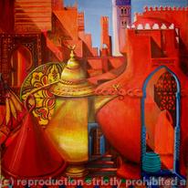 Medina Marrakesh, surreal