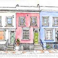 Nottinghill Cottages, London