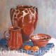 Skyros Pots with Mandarins