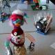 Sculpture using recycled…