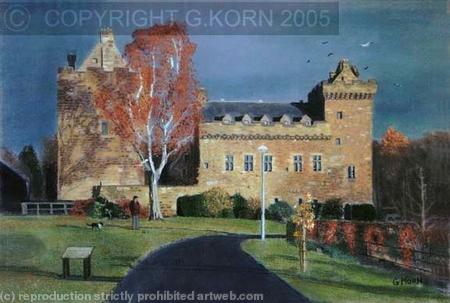 Dean Castle in Autumn