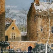Dean Castle in Snow