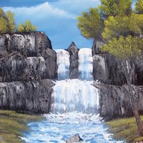 Rocky Waterfall