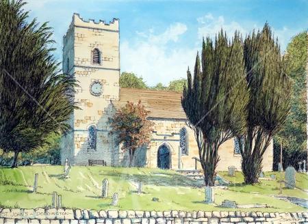 Doddington St Johns Church nr Clee Hill  Cleobury Mortimer Shropshire