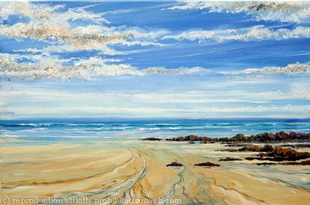 The Beach at St Ives Cornwall