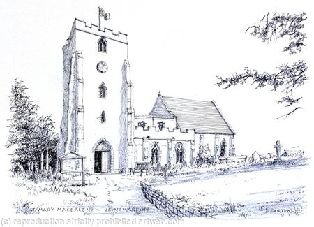 leintwardine Church St Mary Magdalene Shropshire