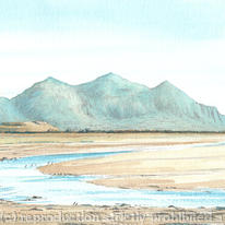 The Rivals from Llanfaglan near Caernarfon, greeting card