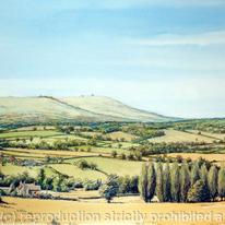 Clee Hill from Six Ashes Nr. Cleobury Mortimer Shropshire