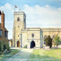 Holy Trinity Church Much Wenlock Shropshire