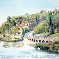Arley  The river Severn ( where the ferry was)