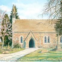 Oldbury bridgnorth church St Nicholas Shropshire