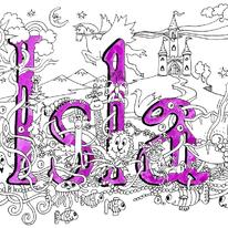 Isla Name art card ( your short message can be added free)