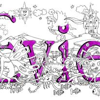 Evie Name art card ( your short message can be added free)