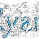 Ryan name art ( darker)…