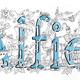 Alphie Name art card…