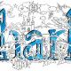 Charlie Name blue art…