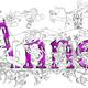 Anne Name art greeting…