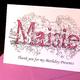 Thank you name card…