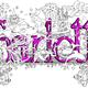 Charlotte name art design…