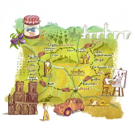 french road trip