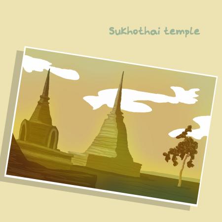 Sukhothai temple