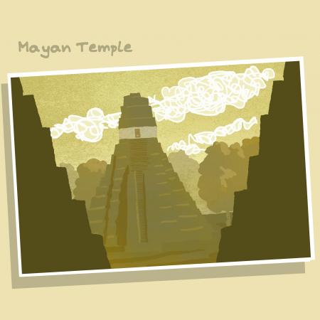 Mayan temple, Mexico
